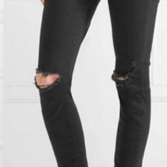 MOTHER Looker Ankle Fray In Guilty As Sin size 30 NWT $228 - Picture 5 of 13